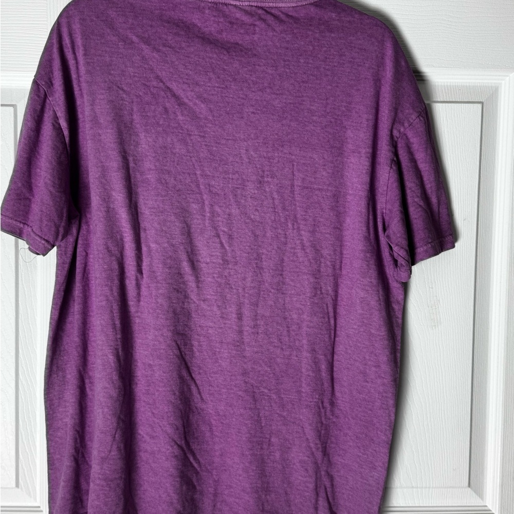 AC/DC Purple Cotton T-Shirt - Size M - NWOT (New Without Tags) Graphic Tee - Picture 4 of 4